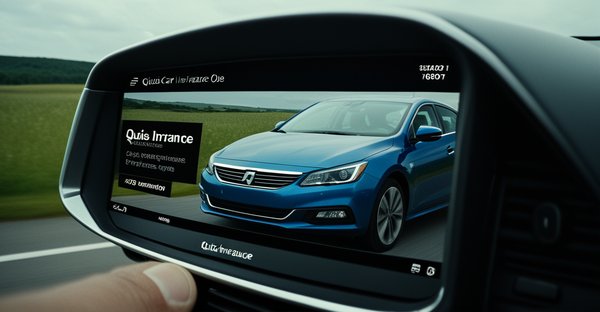 Devis assurance auto rapide et personnalisé en quelques minutes